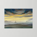 Skomvær XXIX – Lofoten Lighthouse Watercolour Print