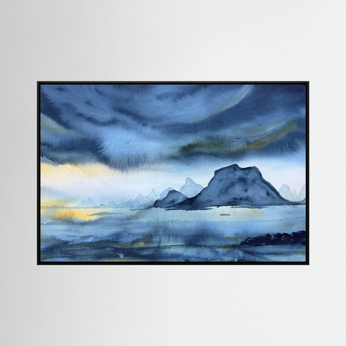 Kvalnes III, Lofoten storm light