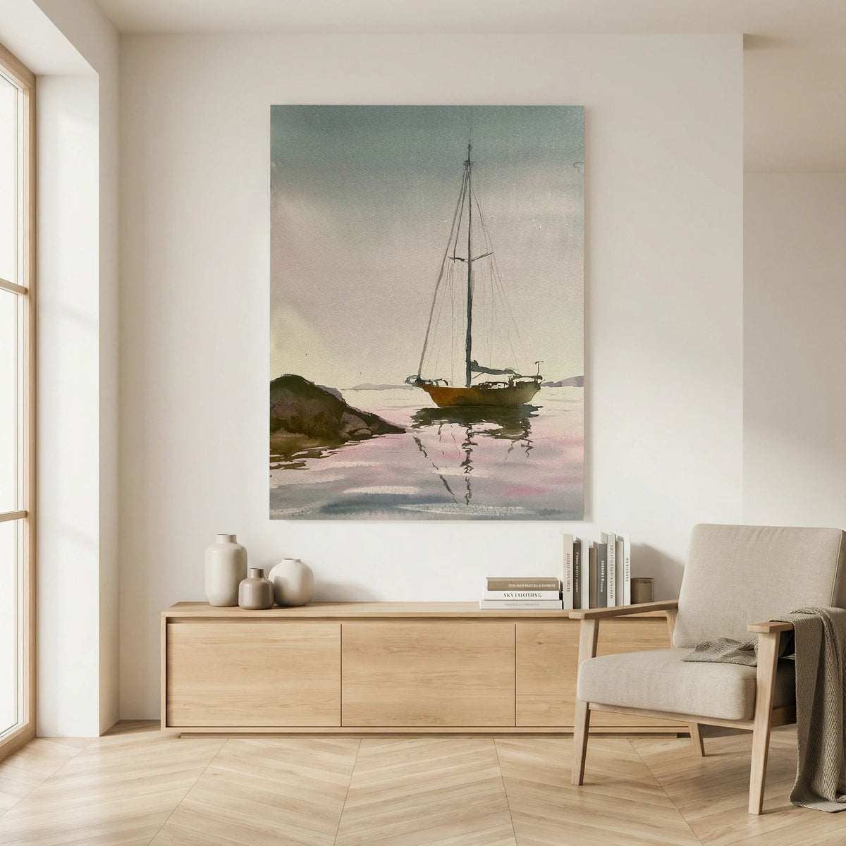 Sailboat in the Archipelago 